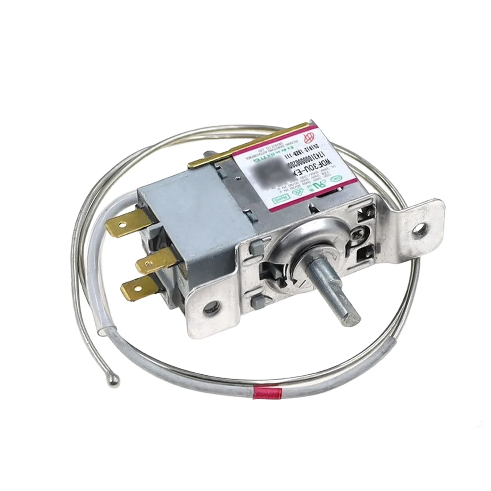 Compatible Refrigerator Thermostat Switch WDF30U EX3 Mechanical Knob 5.5cm x 3.1cm 3-Pin Temperature Regulator