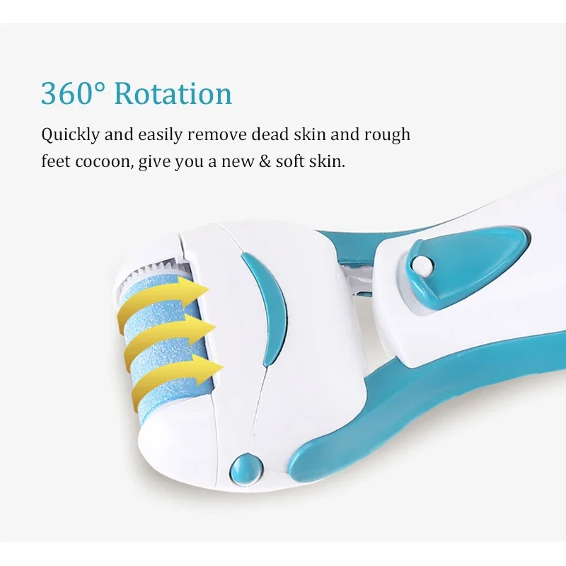 أدوات باديكير الكهربائية العناية بالقدم أداة الصلب الجاف الميت بشرة مزيل الجلد العناية باديكير طحن ملف القدم للبشرة كعب القدم
