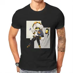 V O Neck TShirt Murder Drones Cartoon Pure Cotton Original T Shirt Man's Clothes Individuality Big Sale