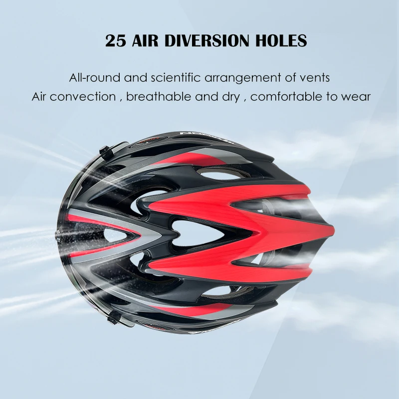 MOON Bike Helmet for Adult with Detachable Goggle Magnetic Visor Racing MTB Road Bicycle Cycling Helmet Ultralight