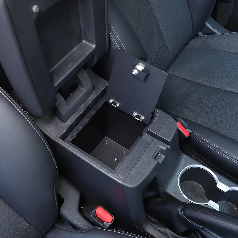 

Для использования в подлокотнике Mitsubishi L200 Triton 2019-2023, сейф, ящик для пароля в подлокотнике центрального управления, алюминиевый сплав.