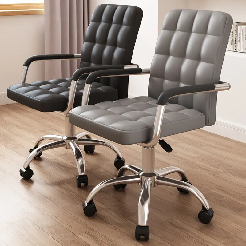 Modern Simplicity Desk chair lifting swivel dual-purpose aesthetic Armchair soft backrest cadeira de escritório office furniture