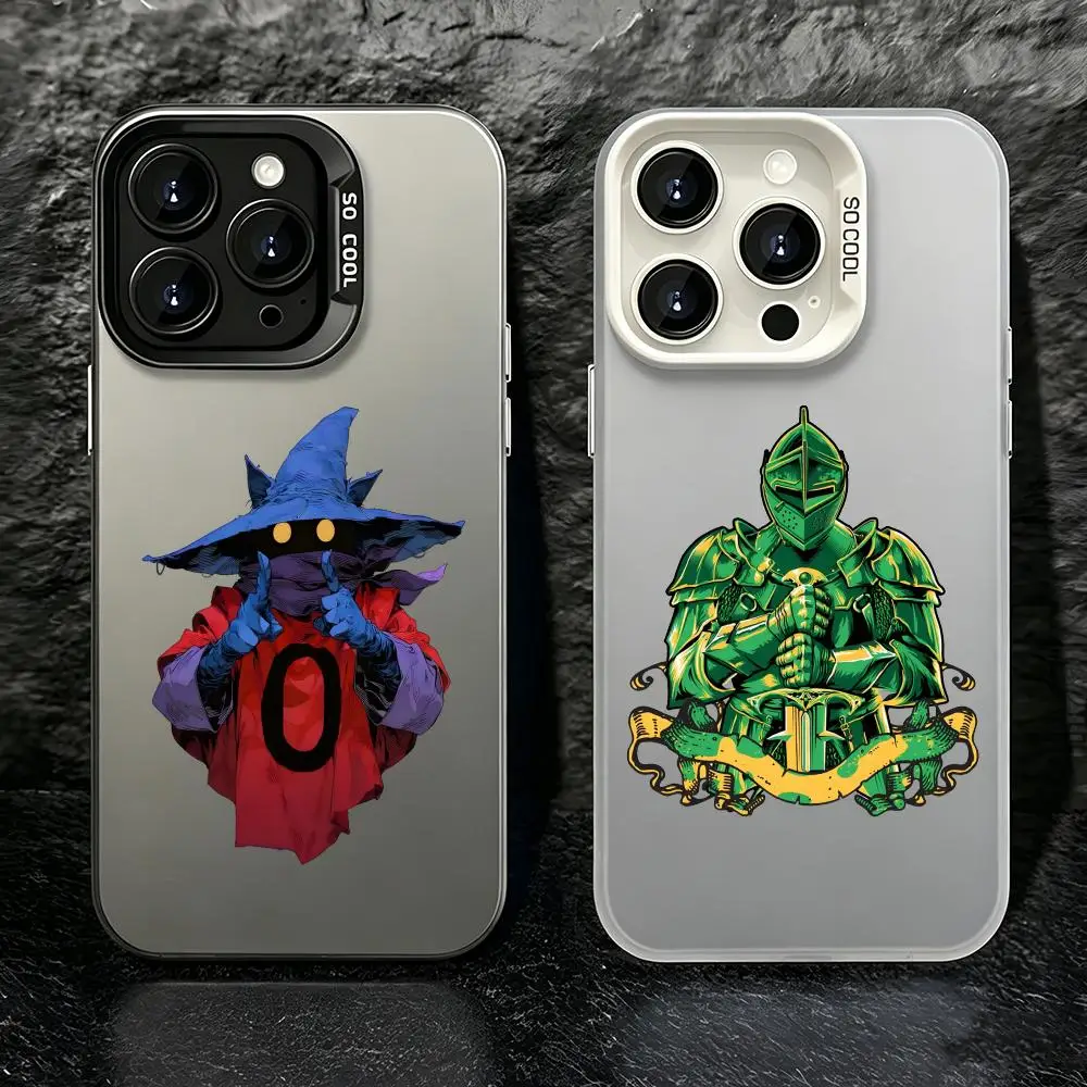 Funda para Teléfono M-Mage Knight, Fundas Premium para iPhone 16/15/14/13/12/17 Pro Max Plus, Resistentes al Amarilleamiento