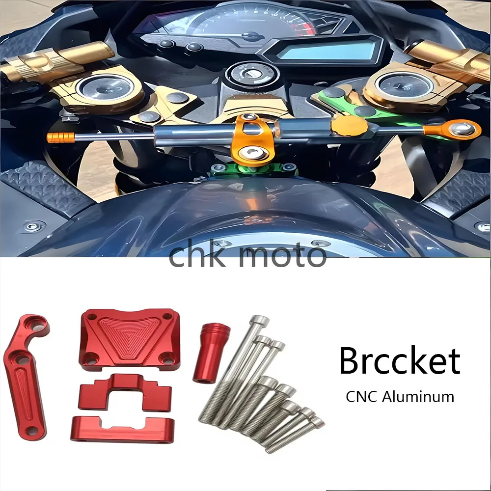 Accesorios para motocicleta CNC para Kawasaki Ninja300 Ninja 300 EX300 2013-2017, kit de montaje de soporte para amortiguador de