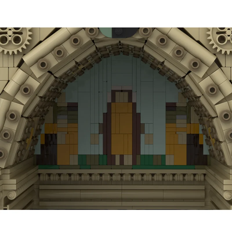 Blocs de Construction Moc modulaires, modèle de cathédrale de Berlin, technologie en brique, assemblage à monter soi-même, jouet de scène célèbre, ensemble de cadeaux de vacances