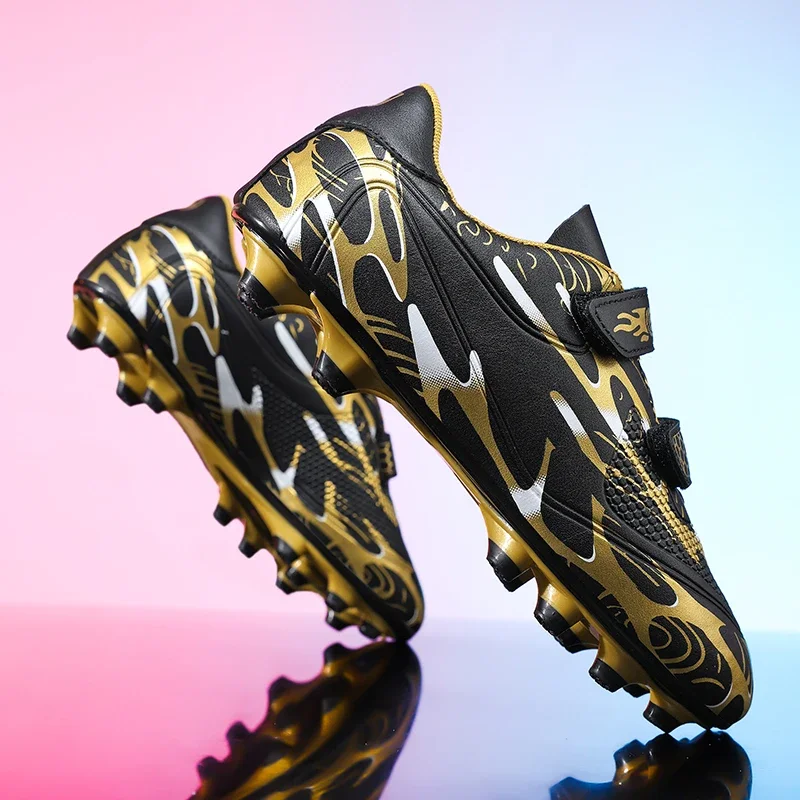 Neue Männer Kinder Fußball Stiefel Ultraleicht Jungen Professionelle Fußball Schuhe Stollen Nicht-Slip Spiel Gras Training Schuhe Drop Verschiffen – Detail 11