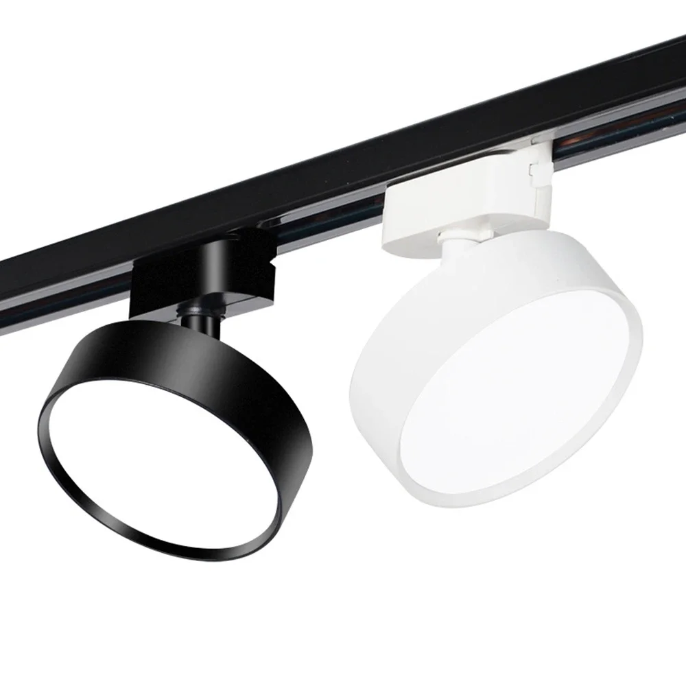 

Led Track Light Fixture Track Lighting Ceiling Wall Rail Lamp 220V110V Spot Lights 7/9/12/18W Spotlight Clothing Store Shop Home