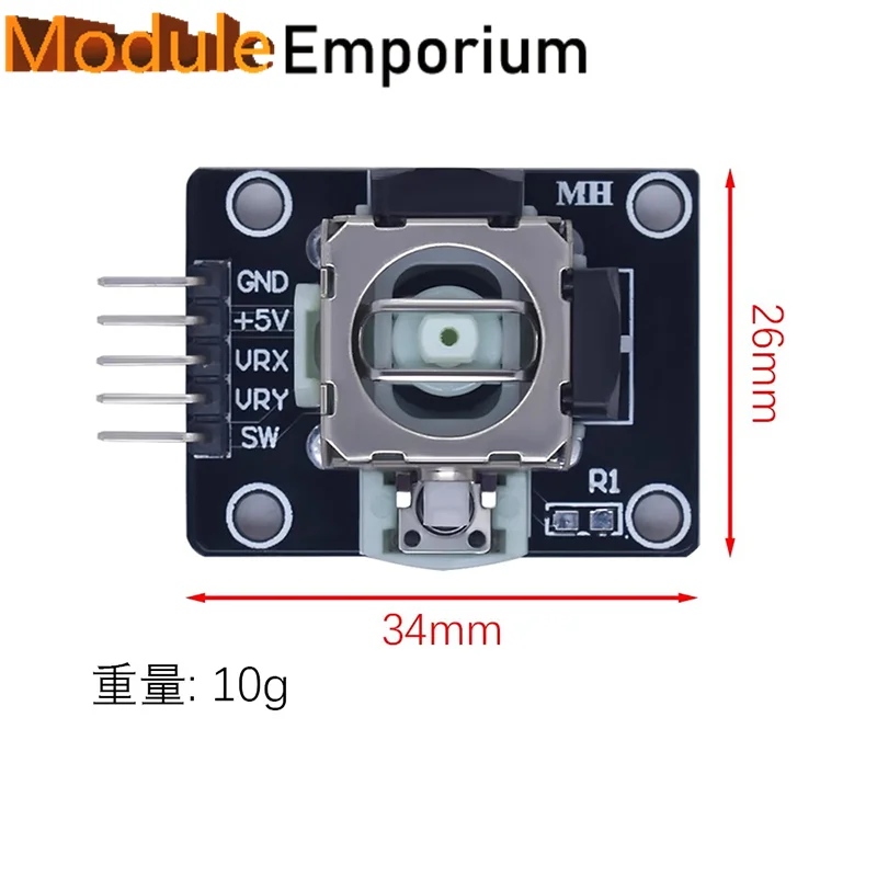 Picture 6: For Arduino Dual-axis XY Joystick Module Higher Quality PS2 Joystick Control Lever Sensor KY-023 Rated 4.9 /5