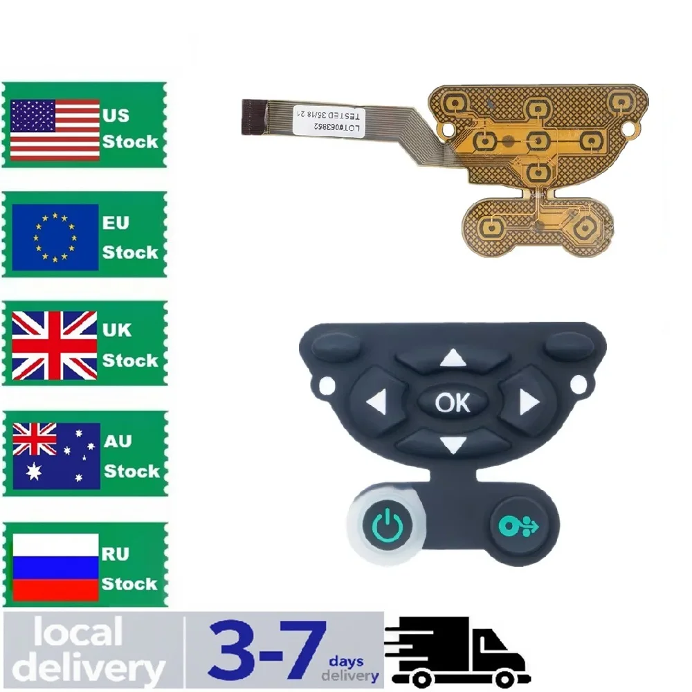 New Keypad+ Keypad Flex Cable (Myler Keyswitch ) for Zebra ZQ620 Printer