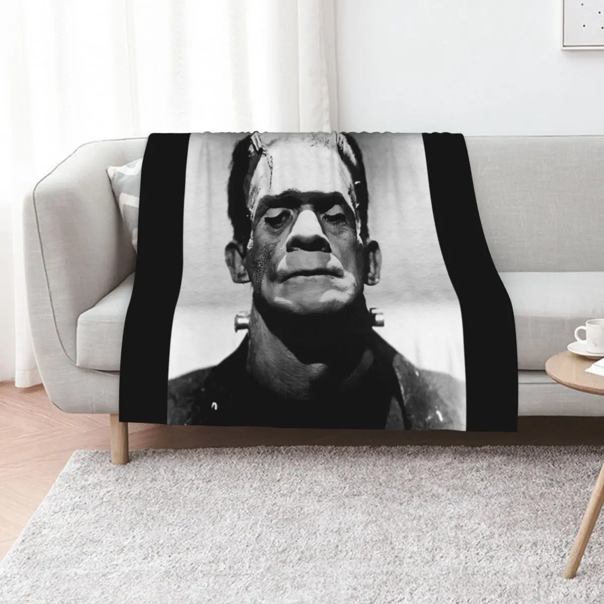 

Classic Frankenstein Throw Blanket Luxury Throw Sofa Flannels Luxury Blankets