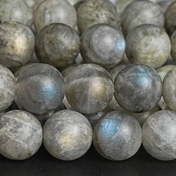 1strand/lot Natural Stone Labradorite Beads Matte Gray Moonstone Beads For DIY Bracelet Jewelry Making 8MM