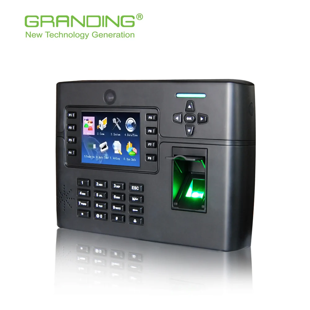 TFT900-H ZK Biotime Software Built-in Battery 50,000 Fingerprint Access Control And Time Attendance System