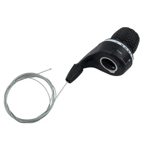 접이식 자전거 교체용 그립 시프트 시프터, 표준 핸들 직경 22.2mm, 6 단 변속, 1 피스, 최신 인기 판매