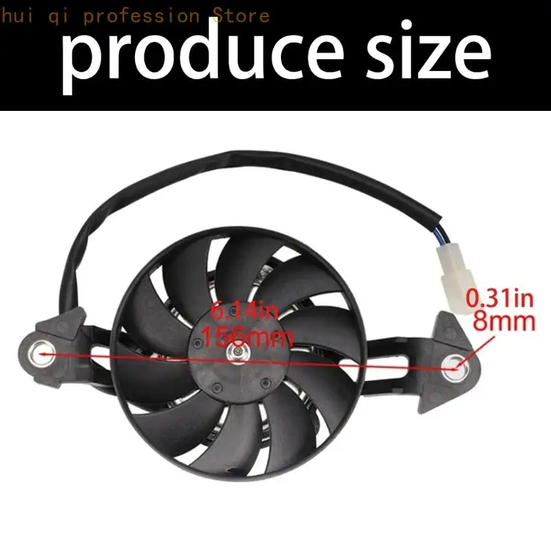 Kühlgebläsebaugruppe 12 V für Kühlerwartungs- und Reparaturarbeiten H8WE – Detail 6
