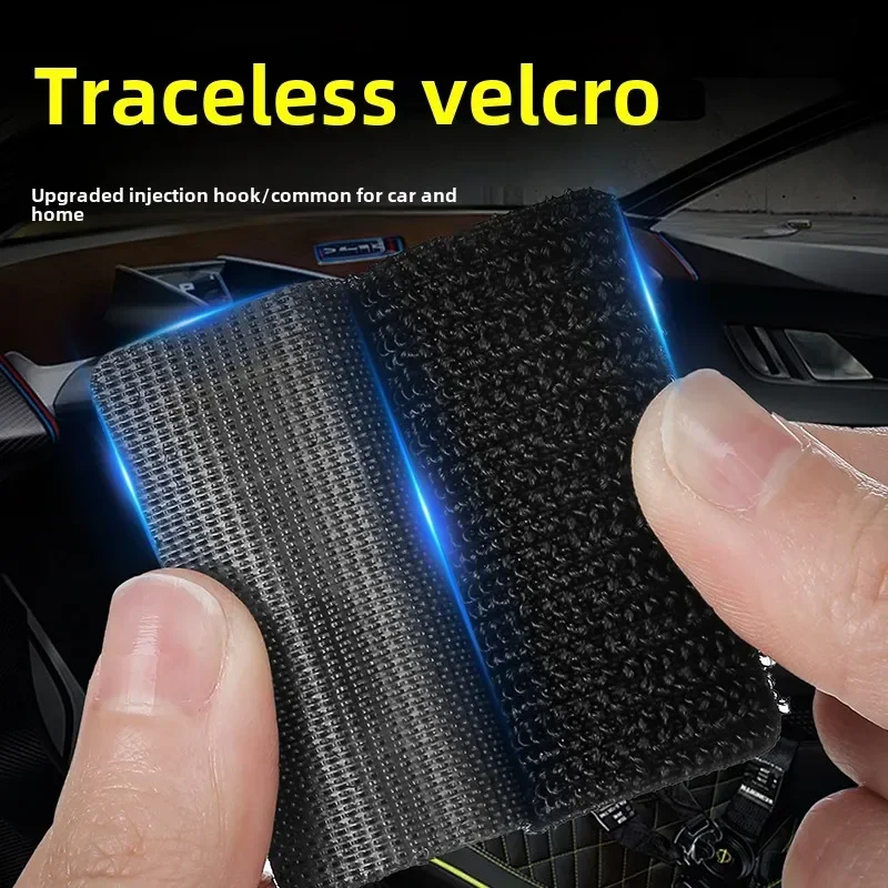 Bathroom Floor Mat Invisible Fixed Sticker Artifact Anti Slip Double-sided Adhesive Velcro Car Floor Mat Back Adhesive Patch