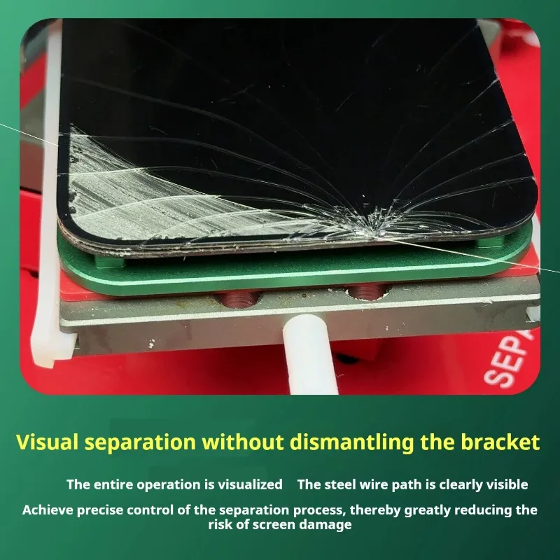 YCS M.Y Visual Screen Separation Mold 0.05mm PrecisionCompensation Bubble Prevention For Phone Screen Repair