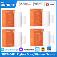 SONOFF SNZB-04P Zigbee Smart Door Window Sensor Home Security Alarm Sensor Via EWelink Smartthings Alexa Google Assistant Alice