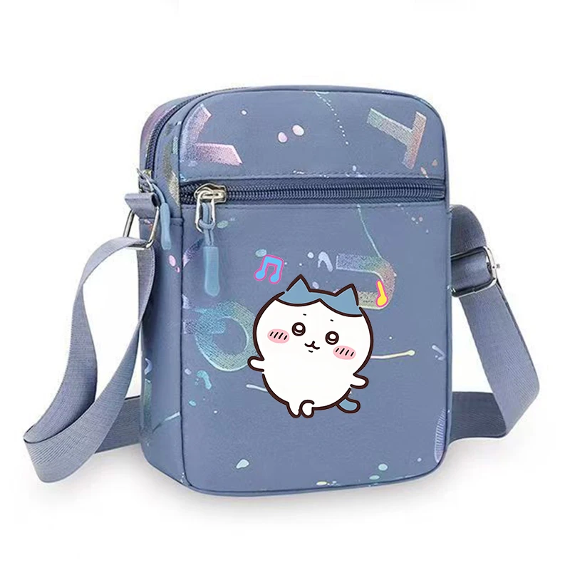 Chiikawas Shoulder Bag for Women Men Cartoon Adjustable Multiple Compartments Mobile PhoneBag Casual Crossbody Bag Birthday Gift view 4