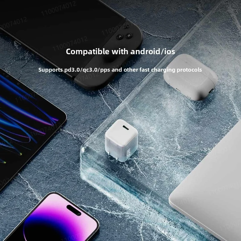 Xiaomi Youpin 30W GaN-oplader Snel opladen Type C Smart PD Snelle oplader Opvouwbare pinnen De hele dag temperatuurbewakingslader