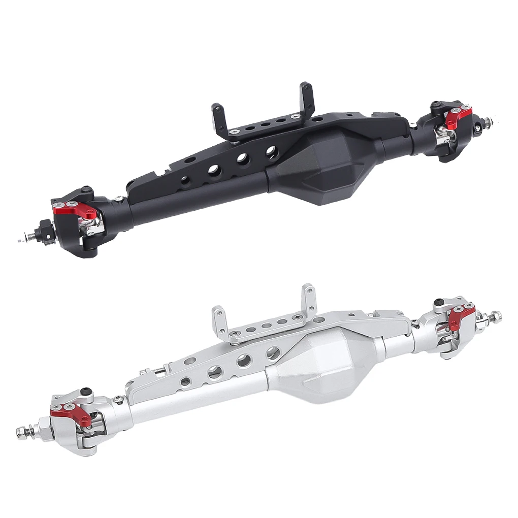 

RCGOFOLLOW Aluminum Alloy CNC Front Axle For 1 10 Rc Front Axle Axial Capra RC Car Part RC Car Accessories Replacement Parts