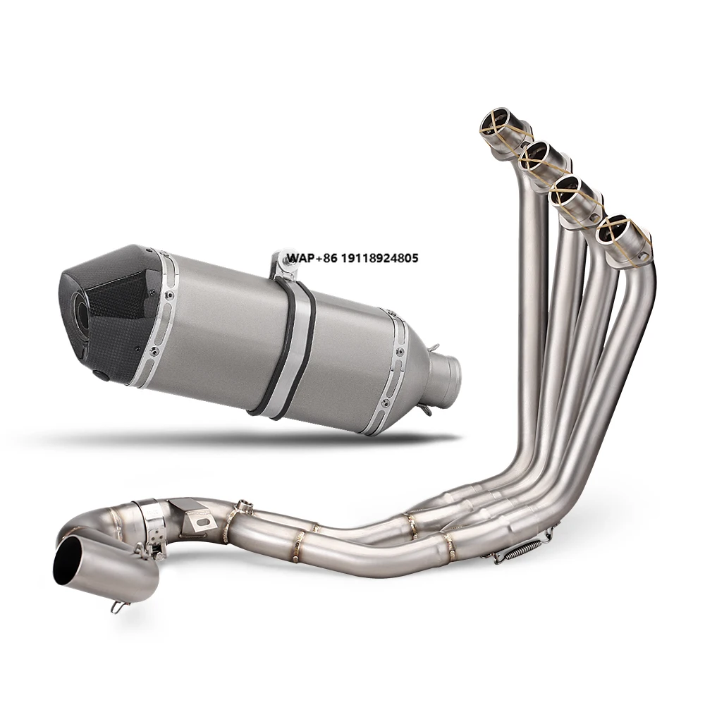 

Motorcycle Front Exhaust Pipe Complete Mobile Connection System for CBR 650R 650 CBR650F CBR650 CB650F