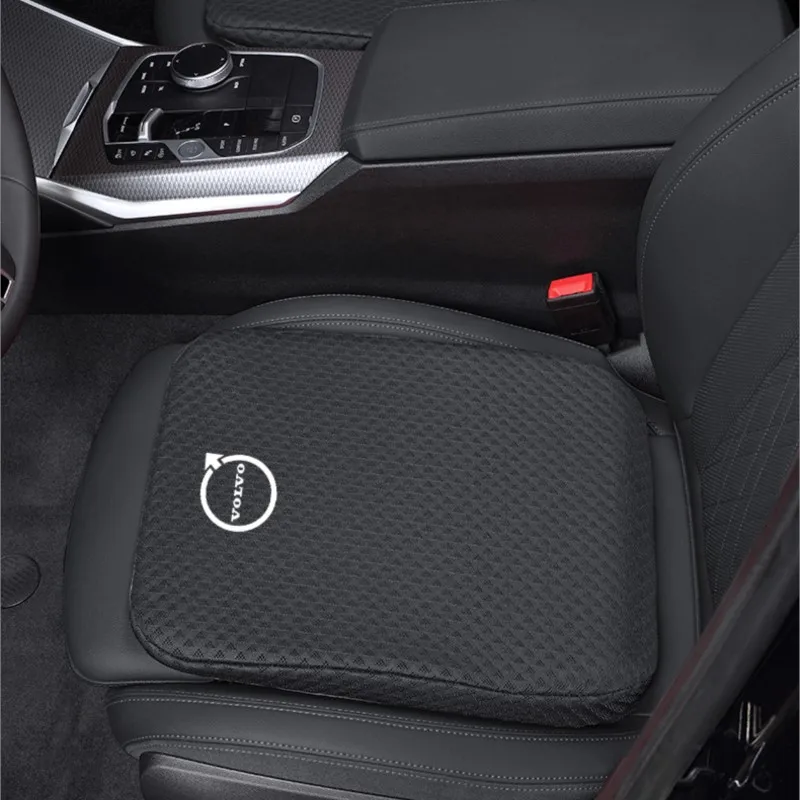 مقعد السيارة زيادة وسادة الحرير الجليد تنفس بطانة حماية لفولفو Xc60 Xc90 V40 V60 S60 V50 V90 S80 C40 XC40 V70 XC7 Rdesign