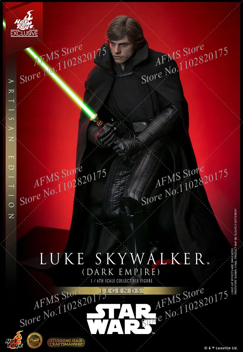 

HOTTOYS HT CMS 020AE 1/6 Men Soldier Star Wars Luke Skywalker Dark Empire Full Set 12Inch Action Figure Model Toys Collection