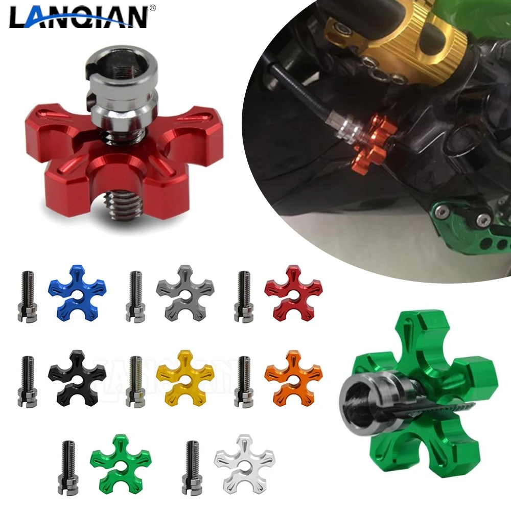 

For VOGE DS525X DS625X DS-525X DS-625X M10 M8*1.25 Universal Motorcycle Accessories Clutch Cable Wire Adjuster Screw