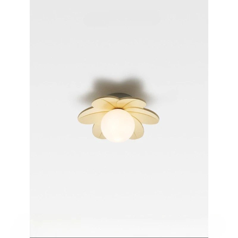 Nordic cream wind corridor aisle porch ceiling light modern flower balcony cloakroom window light