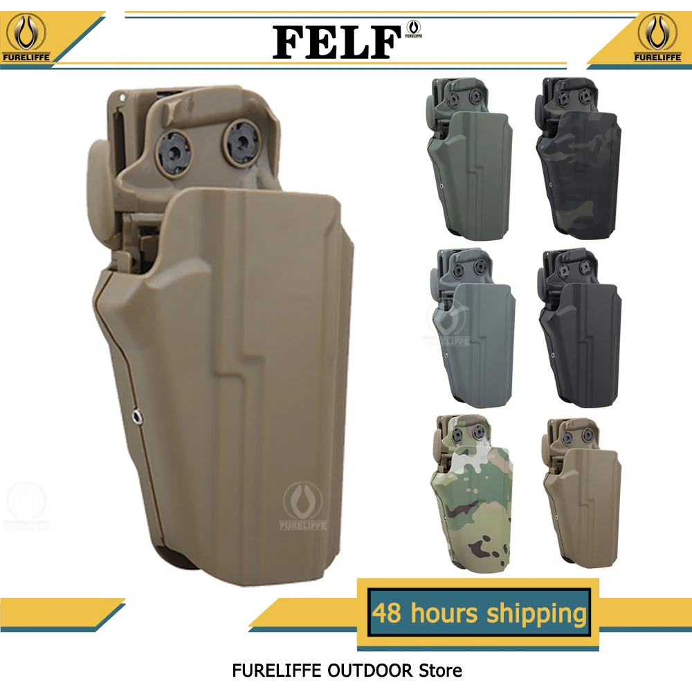 

Tactical Airsoft Universal Holster for CZ75 P01 CZ97 SIG SAUER SP2022 P320 P229R 9MM STEYR S9A1 Holster
