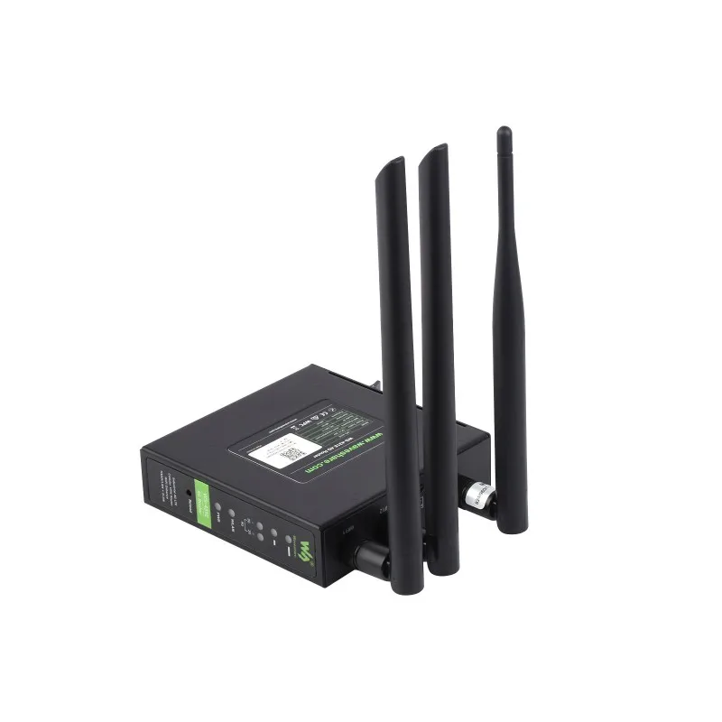 Industrial 4G LTE Router Multiple VPN Protocols Support 3-ch Ethernet Ports WIFI High Speed Internet Access Dual Qualcomm Chip