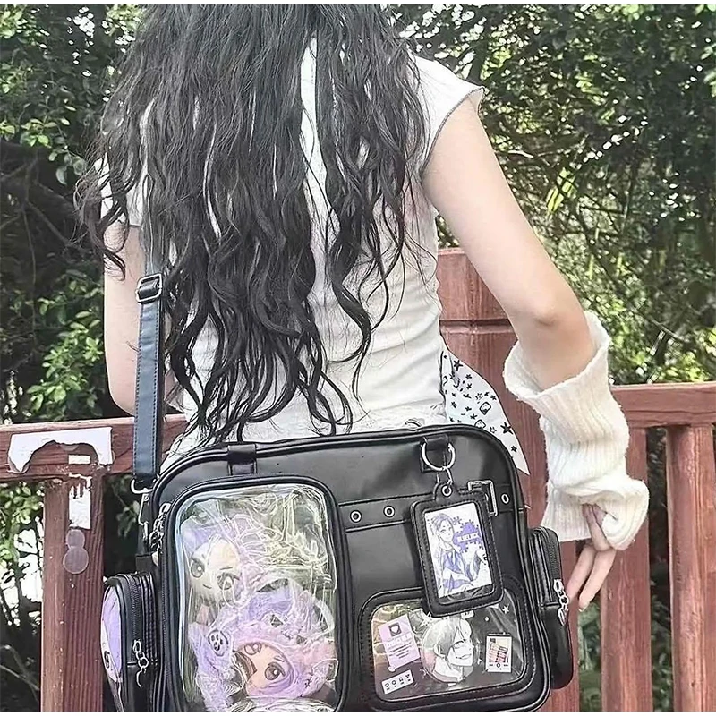 Japanese-Style Transparent Itabag 34.5x25x11cm