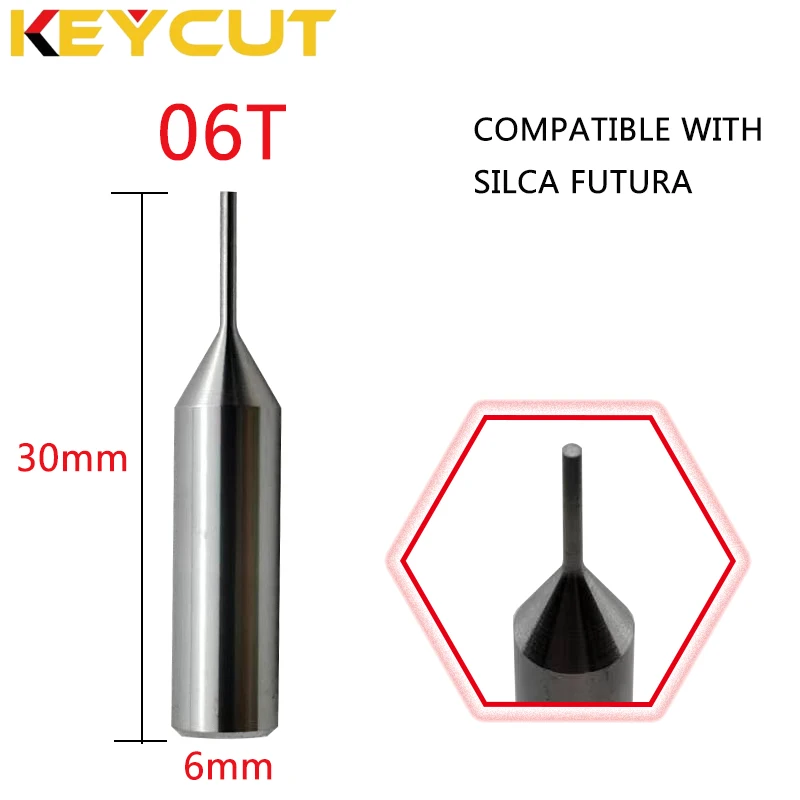 Décodeur traceur SILCA 06T pour Machine à clé automatique SILCA FUTURA, outils de serrurier de rechange