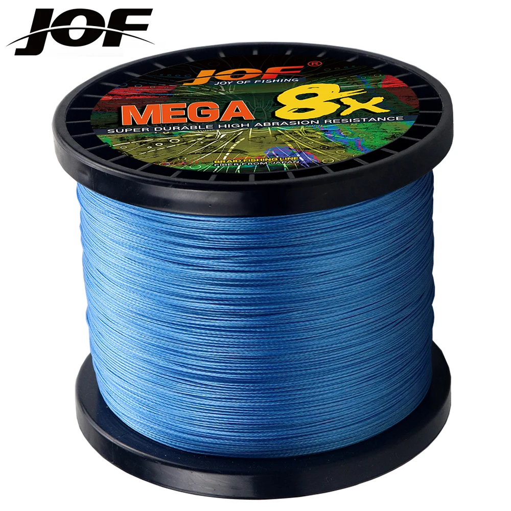 Fishing Line 8 Strands Maximum Resistance 8.2KG-35.8KG Braided 100M Multi-filament PE Multi-color Smooth and Wear-resistant