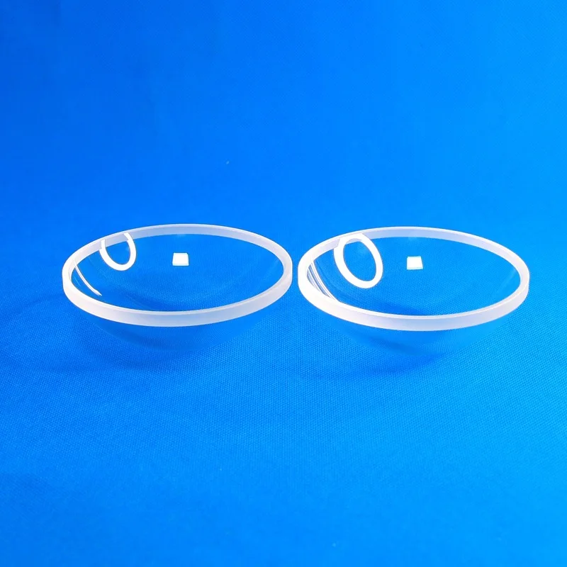 

Spherical lens optical glass hemispherical lens K9 quartz underwater photography protective cover convex lens