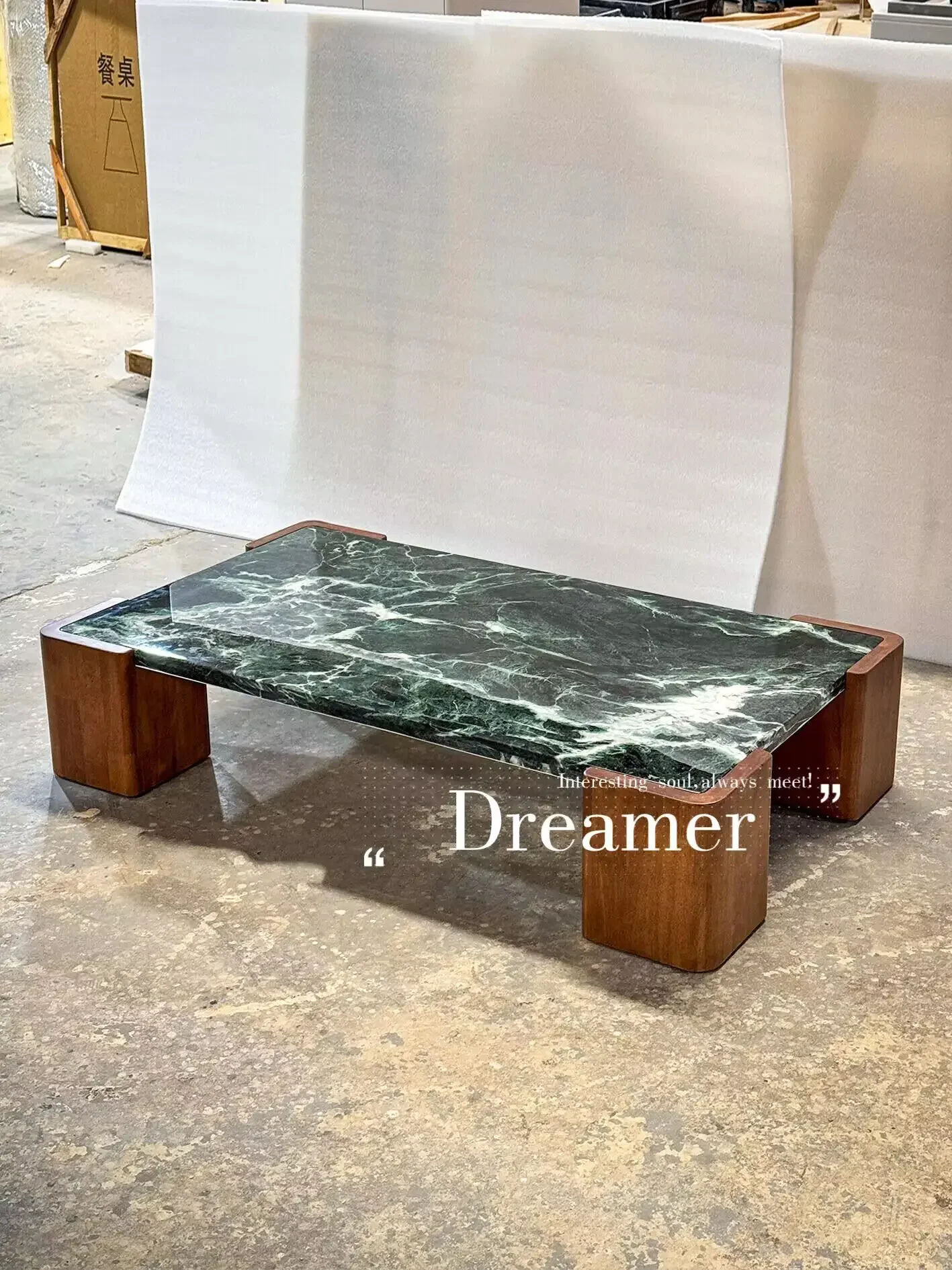 Italian Minimalist Luxury Stone Coffee Table High End Small Apartment Family Coffee Table Furniture