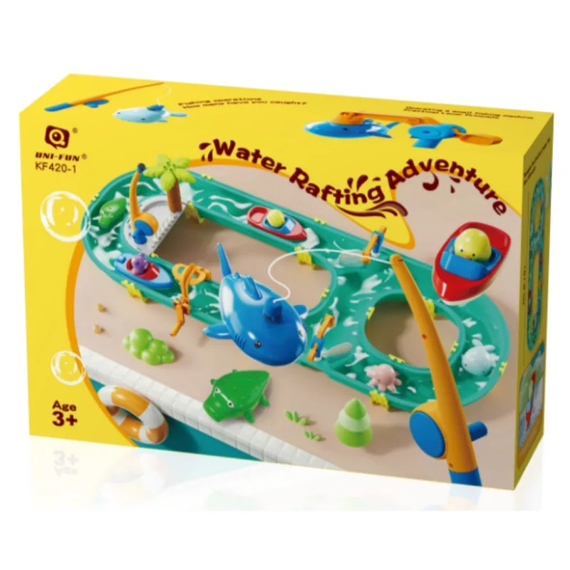 Mesa de água infantil com capa, conjunto de brinquedos para brincar ao ar livre para crianças de 3 a 5 anos 4-8 para jardim externo, piscina de praia