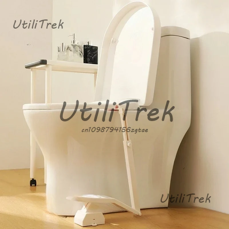 

Foot-operated Toilet Lid Lifter Bathroom Gadgets Hands-free Toilet Flipper Lift Products Household Merchandises Home Garden