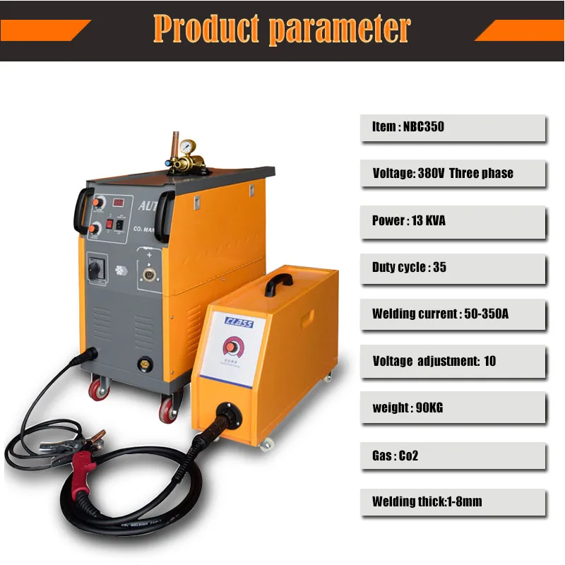 Affordable welding machine mig-350 and split inverter co2 mig welding machine