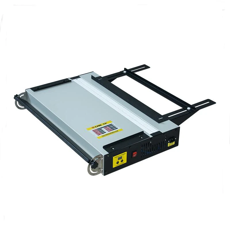 fan cooling acrylic bending machine, convenient small fast bending device light box billboard plexiglass PVC hot bending