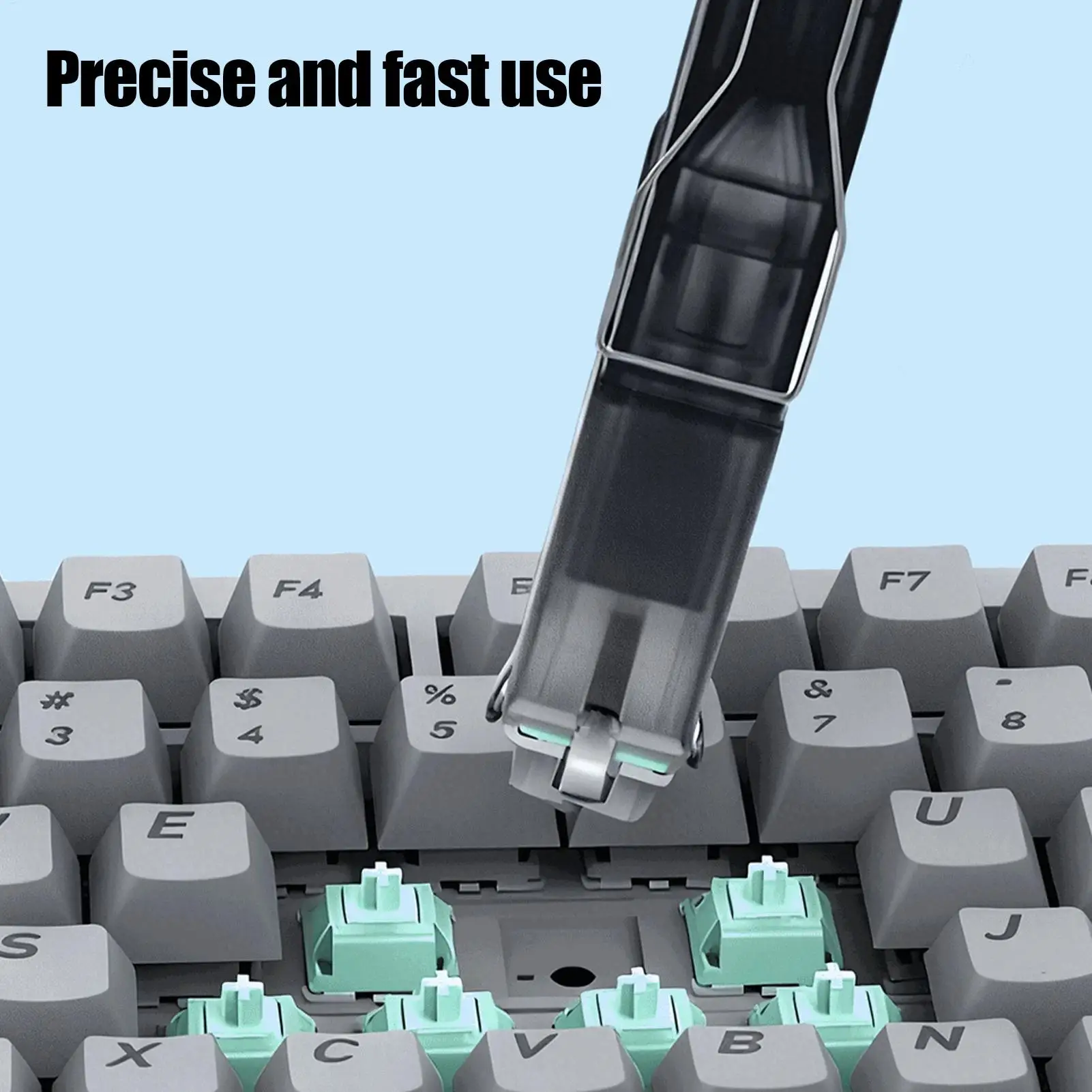 Key Extractor 2 in 1 Fixing Tools with 4-Claw Grip Key Removal Tool for Broken Computer Electronic Care Project Workshop Home