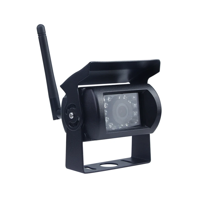 نظام احتياطي عكسي للحافلة الشاحنة اللاسلكية 4 قنوات 7 بوصة AHD لشاحنات السيارات والحافلات ومقطورات السفر RV