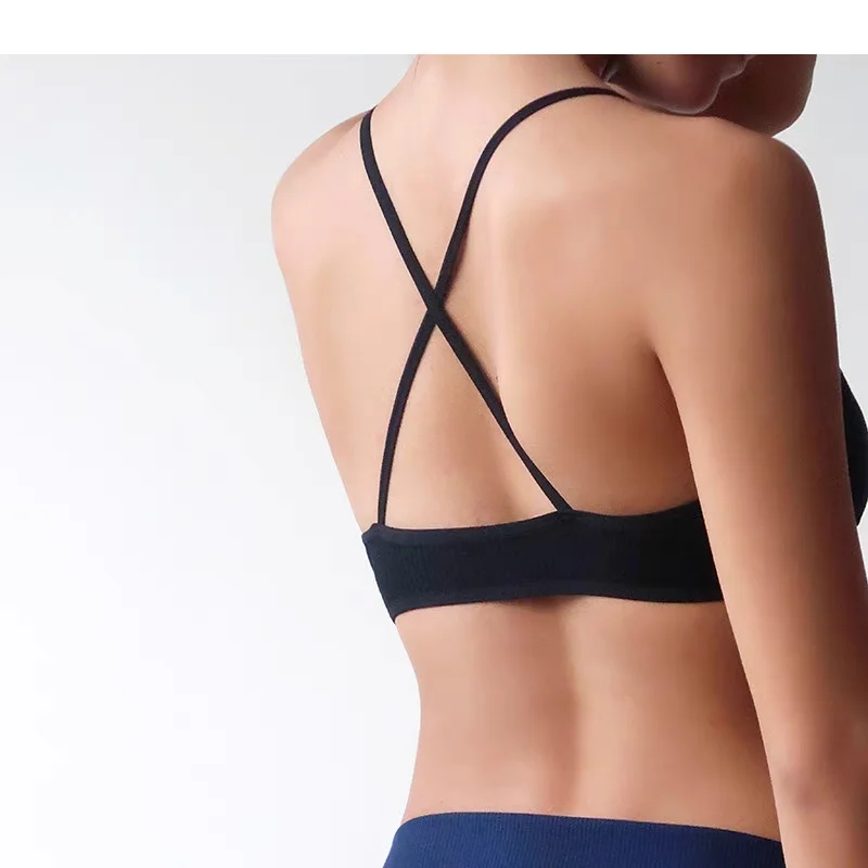 여성용 삼각형 컵 브래지어, 가볍고 작은 가슴, 섹시한 Bralette, 편안한 스폰지리스 가슴 쿠션, 이동식 프렌치 백 브래지어