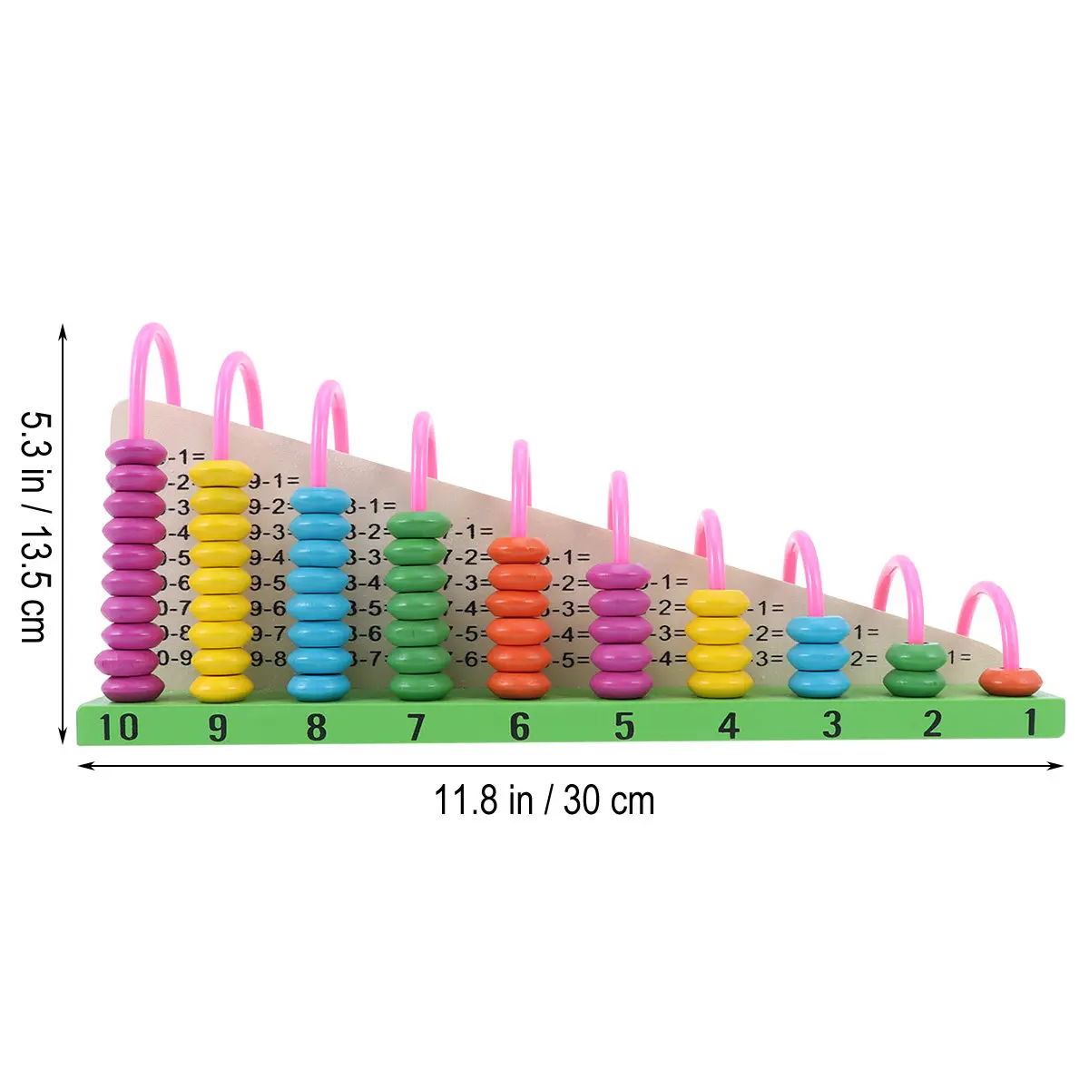 Learning Abacus for Toddlers and Kids Builds Early Math Skills Counting Numbers Hand Eye Coordination Color Pattern Recognition