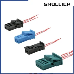 1 Set 2 3 4 Pin 1-968700-1 1355620-1 Auto Stereo Connector Speaker Plug Treble Plug Rain Sensor Strip Line Socket For VW BMW