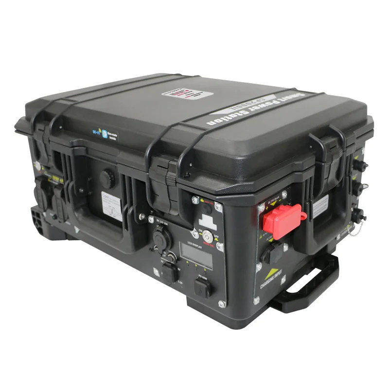 Eco-Friendly Portable Power Station With Solar Panel For Camping And Off-Grid Living