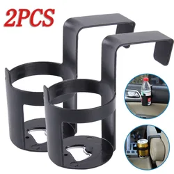 2PCS Car Drink Cup Holder Container Hook Multifunctional Hanging Window Door Mount Universal Water Bottle Cup Stand for Auto