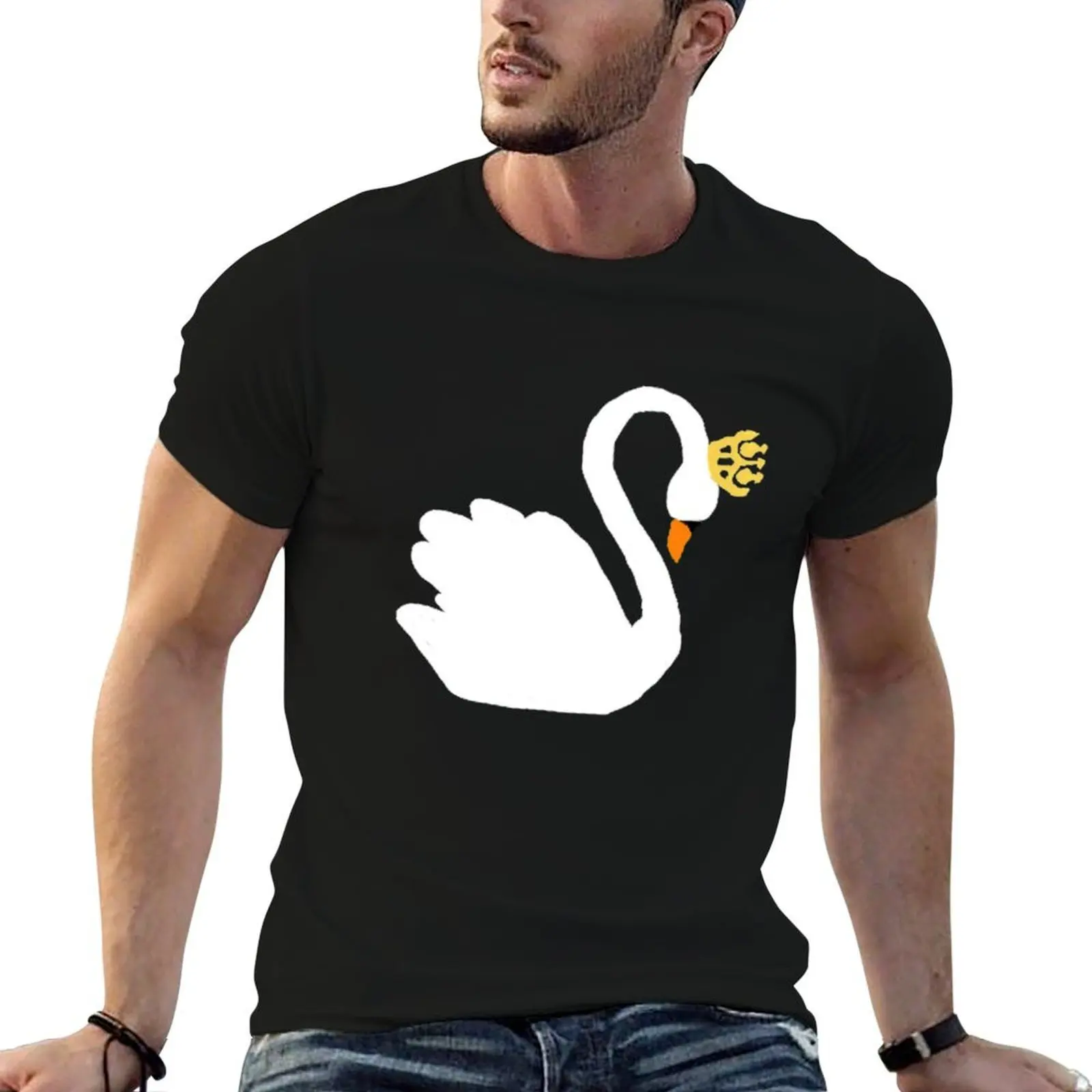 

swanqueen T-Shirt man t shirts high quality luxury brand t shirts for man graphic tees t shirts for man pack white T-shirt