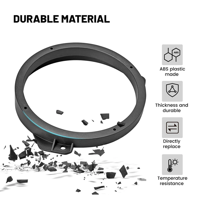 سماعة الباب الأمامي استبدال حلقة قوس فاصل ، محول مكبر الصوت لسوبارو فورستر Impreza Outback WRX STI ،"
