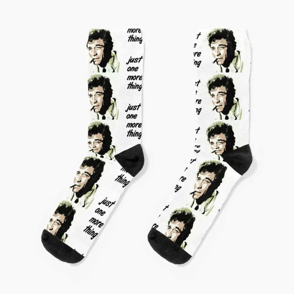 Columbo Socks professional running anime Socks Men's Women's